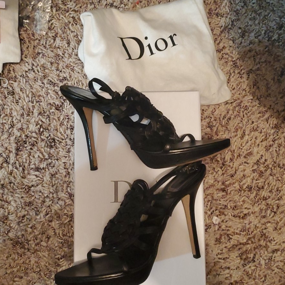 Sandals gently worn